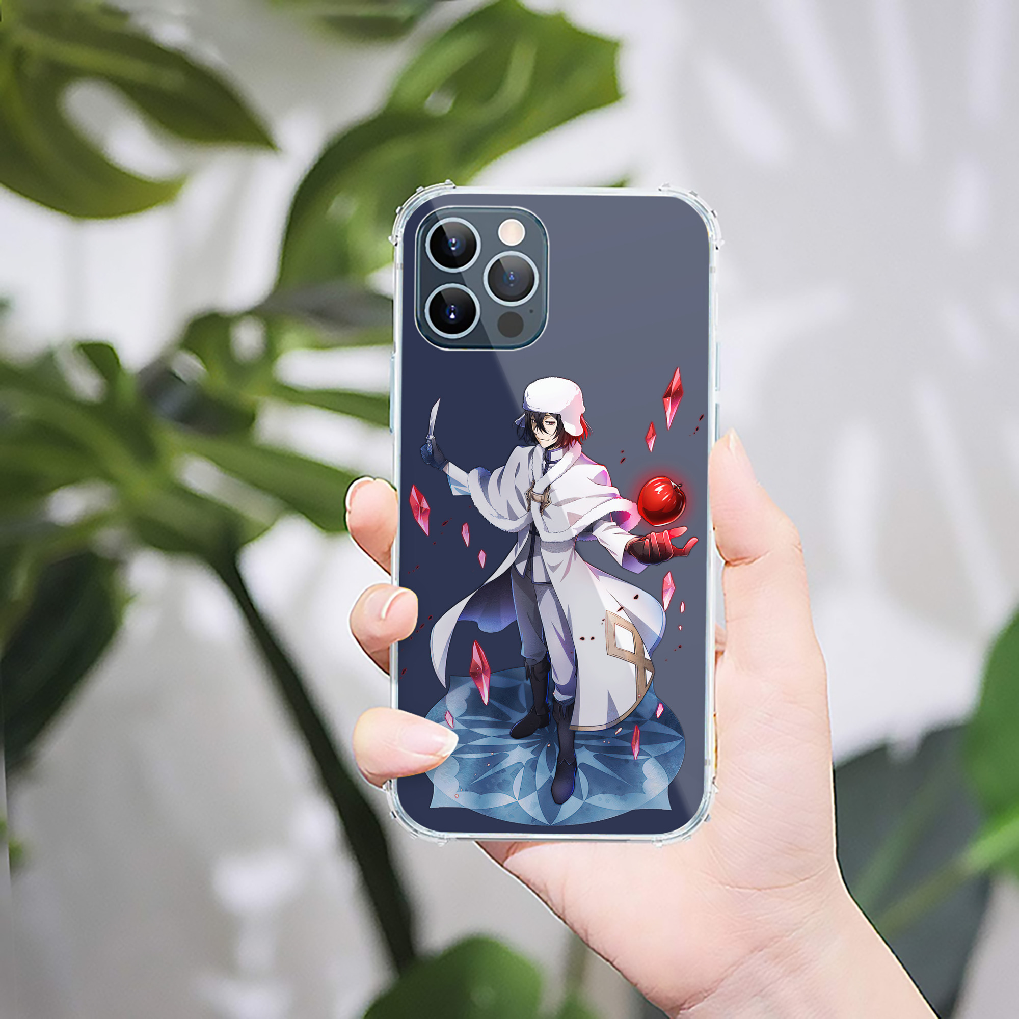 （画像用） 文豪ストレイドッグス Bungo Stray Dogs 【iPhone 12シリーズ対応】透明スマホケース（クリアソフトケース）
